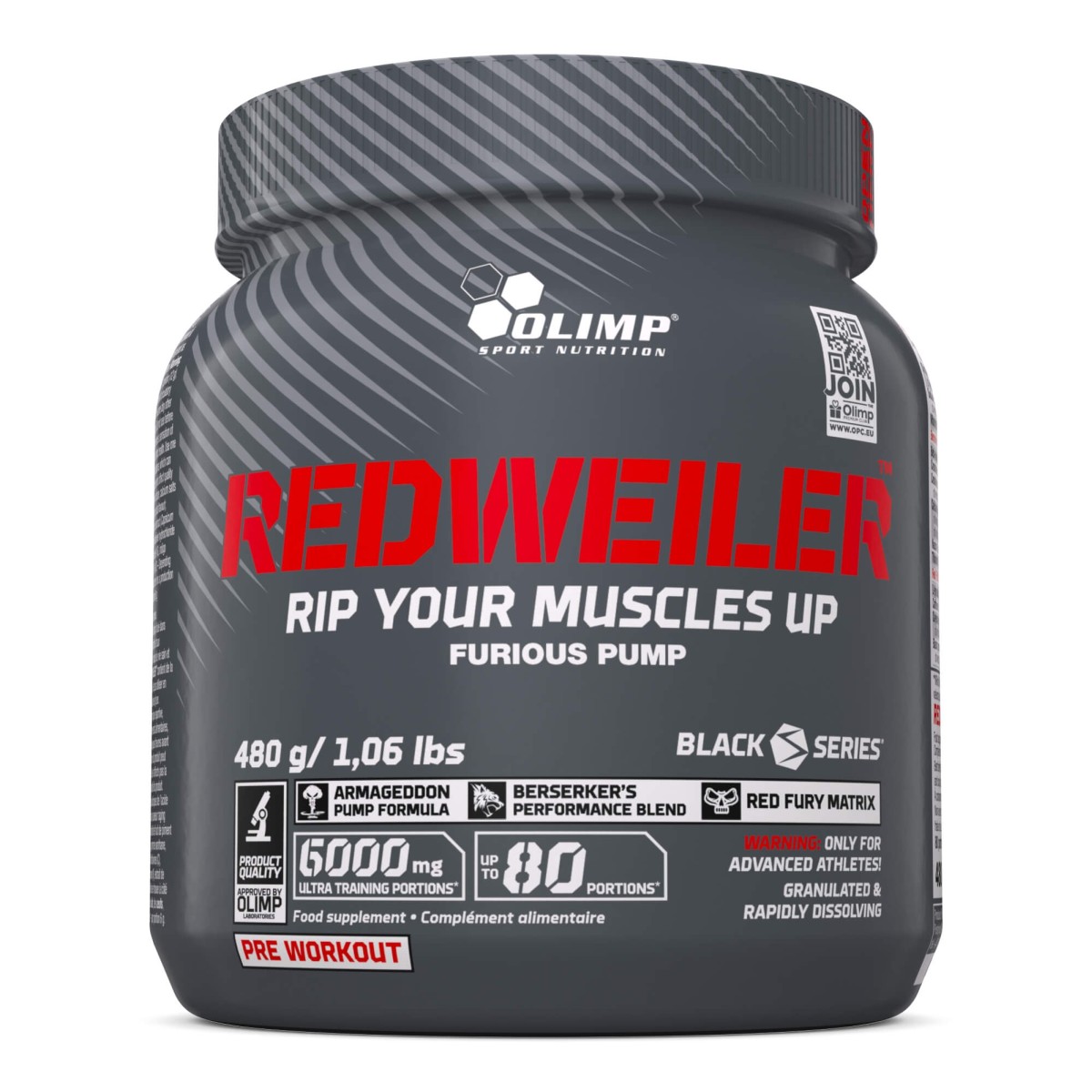 Olimp RedWeiler - 480 g