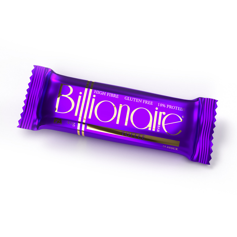 FA Nutrition Billionaire Bar - 40g (Set of 10) **BEST BEFORE END 02/2025**