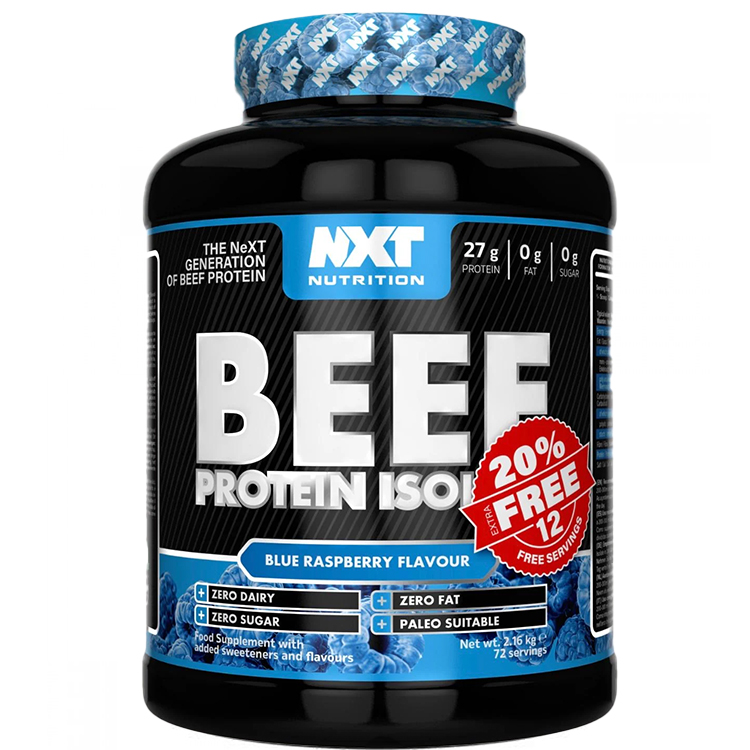 NXT Nutrition Beef Protein Isolate - 2160g