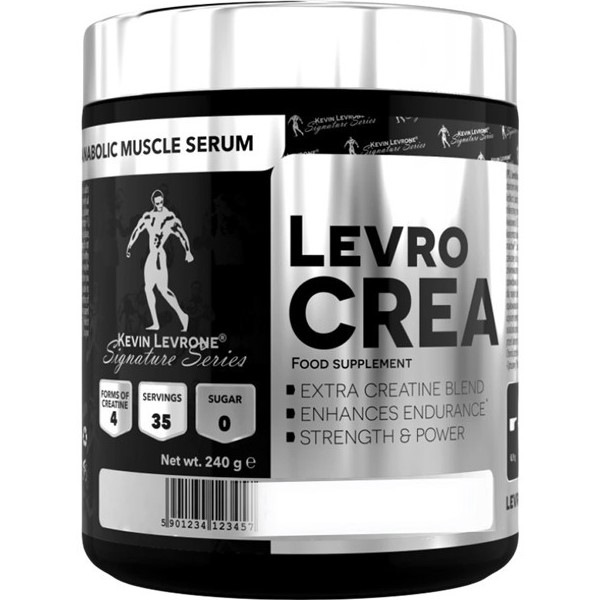 **CLUMPED** Kevin Levrone Levro Crea - 240g - Citrus Peach **BEST BEFORE 04/2025**