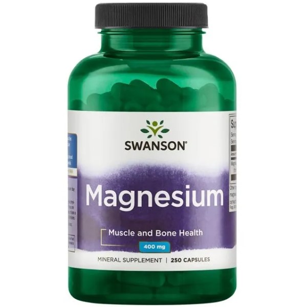 Swanson Magnesium 200mg - 250 Caps